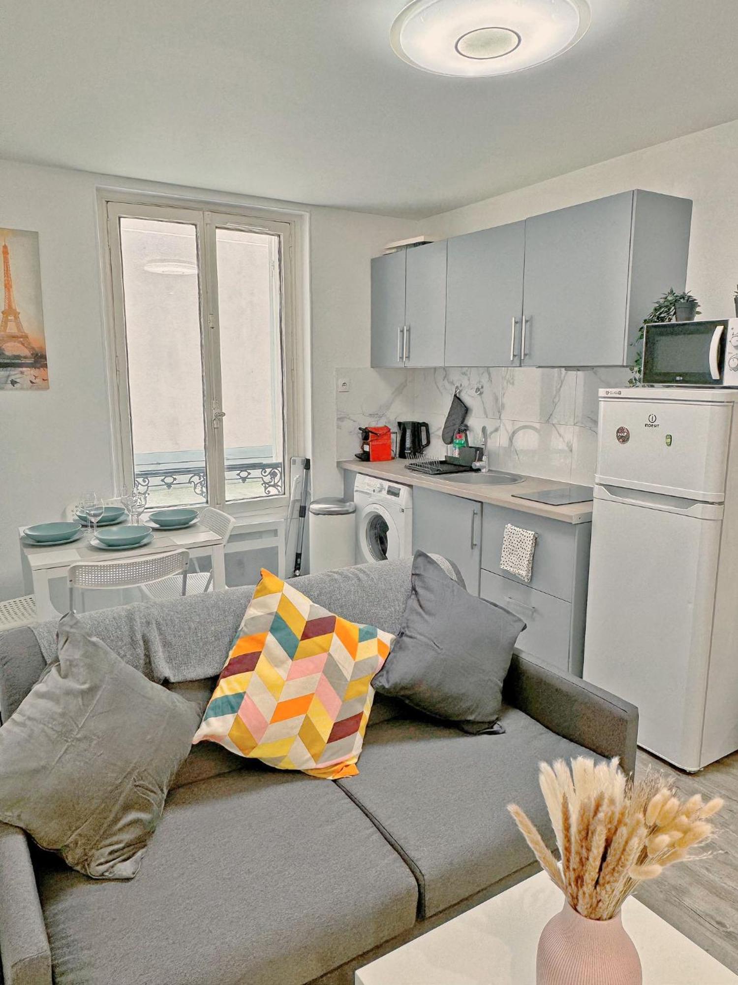 2 Minutes Metro Pasteur Paris 15Th Cosy Apartment Free Parking Exterior foto